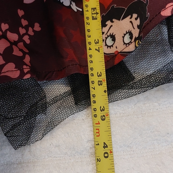 Unique Vintage Betty Boop Dress Size 1X 16 Costume Rare Halloween Crinoline Puff - Picture 9 of 9